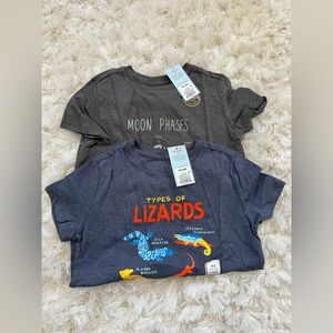 NWT boys Cat and Jack graphic t shirts.